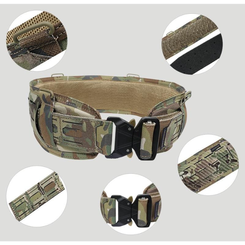 Waist Support Laser Cutting Waistband Seal Two In One Quick Release Aluminum Alloy Buckle Tactical Cool EquipmentWaist, Rg
Waist Support Laser Cutting Waistband Seal Two In One Quick Release Aluminum Alloy Buckle Tactical Cool EquipmentWaist, Rg