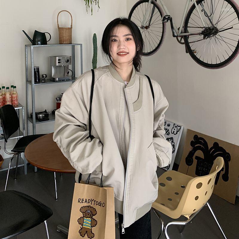 Women' Jackets HOUZHOU Vintage Baseball Women Oversize Autumn 2023 Harajuku Korean Fashion Streetwear Hippie Jacket Zip Up Coat Unisex, Gray
Women' Jackets HOUZHOU Vintage Baseball Women Oversize Autumn 2023 Harajuku Korean Fashion Streetwear Hippie Jacket Zip Up Coat Unisex, Gray