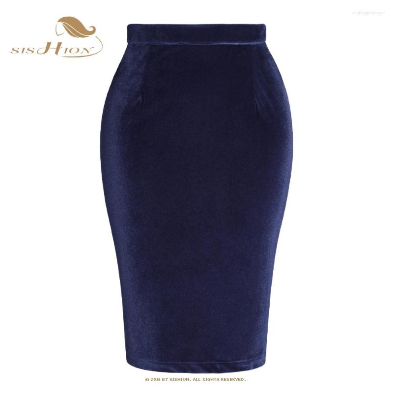 Skirts SISHION Jupe Faldas Mujer Moda 2023 Pencil Blue Skirt SS0028 Goth High Waist Midi Autumn Winter Bodycon Femininas, 28 velvet blue
Skirts SISHION Jupe Faldas Mujer Moda 2023 Pencil Blue Skirt SS0028 Goth High Waist Midi Autumn Winter Bodycon Femininas, 28 velvet blue