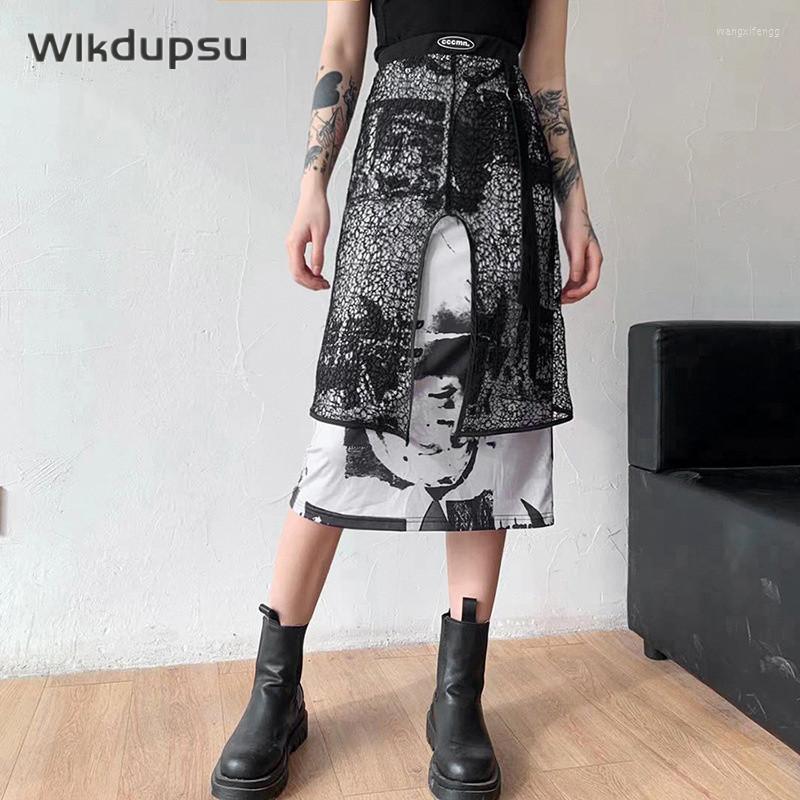Skirts Midi Long Womens High Waist Skirt Goth Lolita Spring Summer Vintage Lace Cotton Harajuku Fashion Black Streetwear
Skirts Midi Long Womens High Waist Skirt Goth Lolita Spring Summer Vintage Lace Cotton Harajuku Fashion Black Streetwear