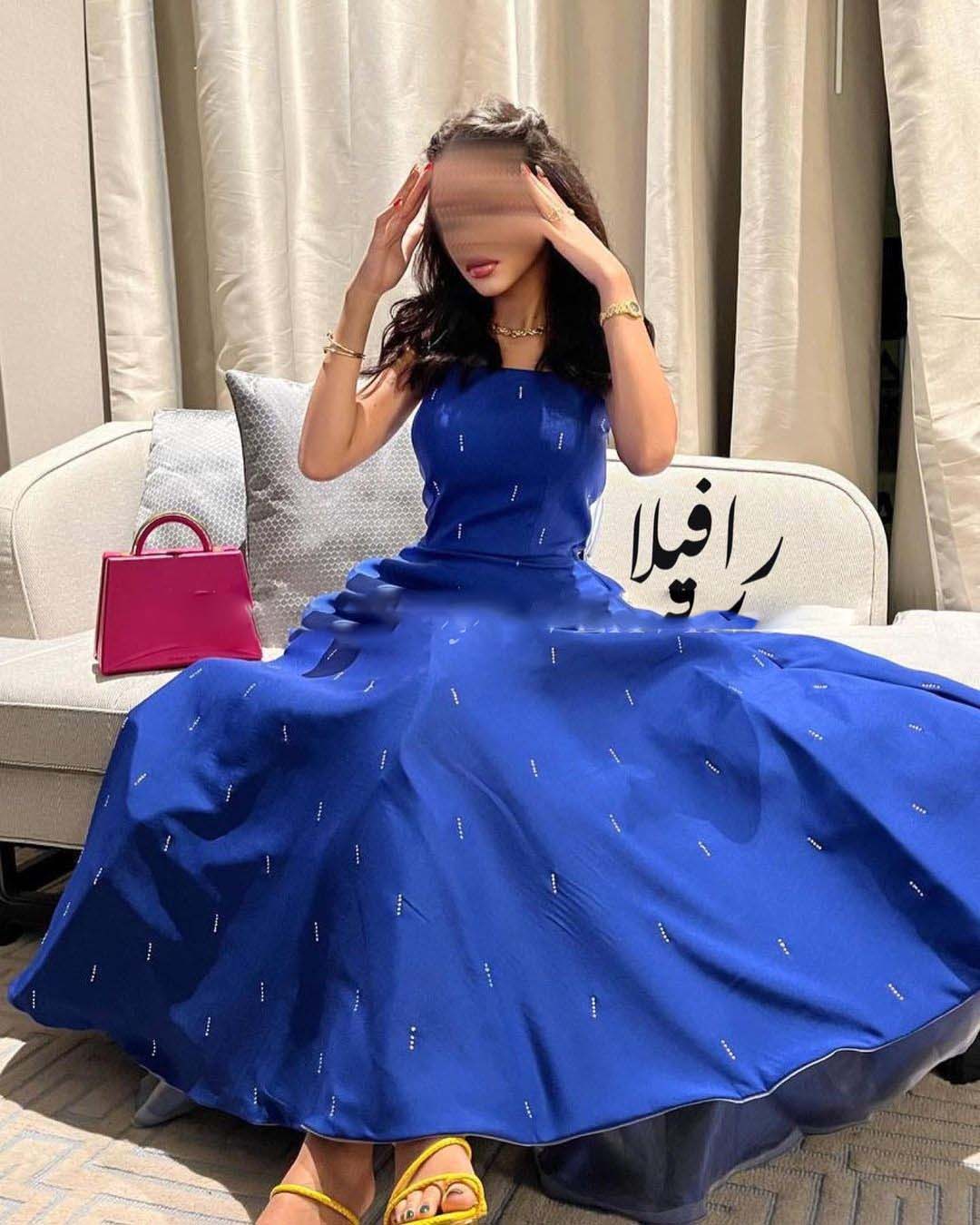 Royal Blue Long Prom Dresses A-Line Strapless Ankle Length Saudi Arabia Women Evening Party Gowns, Gold
Royal Blue Long Prom Dresses A-Line Strapless Ankle Length Saudi Arabia Women Evening Party Gowns, Gold