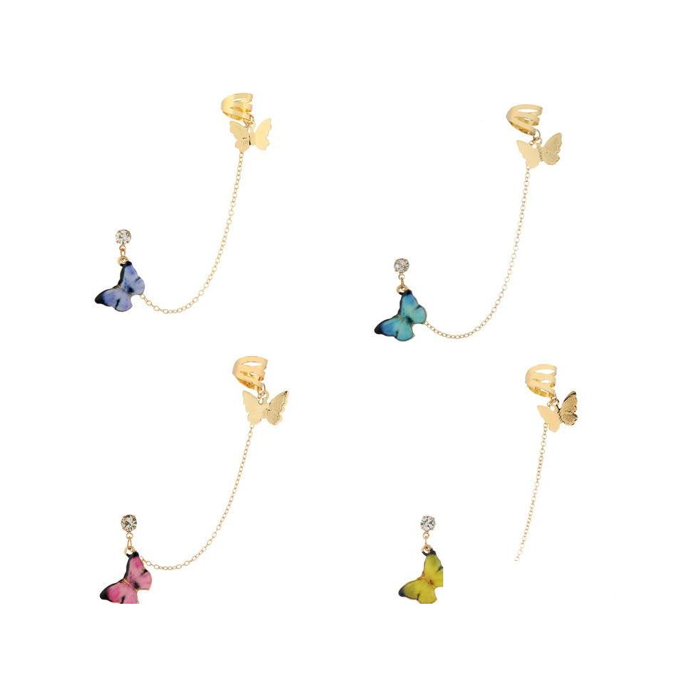Charm One Piece Fashion And Exquisite Butterfly Ear Clips Personalized Oil Drop Earrings Chain Studs Irregar Earring Delivery Jewelry Dhu6G
Charm One Piece Fashion And Exquisite Butterfly Ear Clips Personalized Oil Drop Earrings Chain Studs Irregar Earring Delivery Jewelry Dhu6G