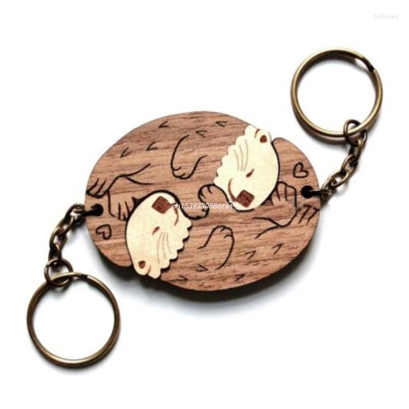 Keychains 2Pcs Otters Matching Puzzles Keychain Key-Tags For Backpack Luggage Dropship
Keychains 2Pcs Otters Matching Puzzles Keychain Key-Tags For Backpack Luggage Dropship