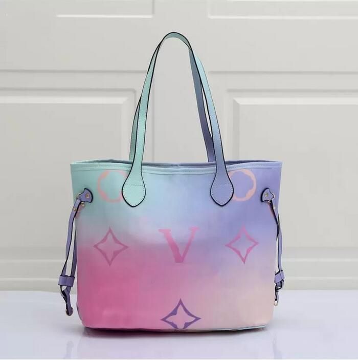 2023 Designer bag SPRING IN THE CITY ShoulderBag Never Colorful Gradient Tote bag Women Composite handbag Midnight Fuchsia Sunrise Pastel old flower bag L05, As pic
2023 Designer bag SPRING IN THE CITY ShoulderBag Never Colorful Gradient Tote bag Women Composite handbag Midnight Fuchsia Sunrise Pastel old flower bag L05, As pic