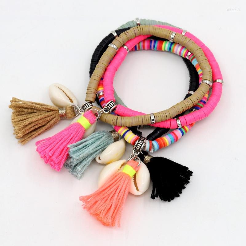 Strand Bohemian Bracelets For Women Jewelry Wholesale Colorful Tassel Shell Pendant Charm Bracelet Beach Accessories
Strand Bohemian Bracelets For Women Jewelry Wholesale Colorful Tassel Shell Pendant Charm Bracelet Beach Accessories