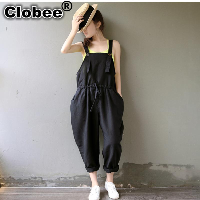 Women's Jumpsuits & Rompers Plus Size Womens Jumpsuit Sleeveless Loose Pants Causal Cotton Linen Harem Romper Playsuit 2023 Spring -3XL, Black
Women's Jumpsuits & Rompers Plus Size Womens Jumpsuit Sleeveless Loose Pants Causal Cotton Linen Harem Romper Playsuit 2023 Spring -3XL, Black