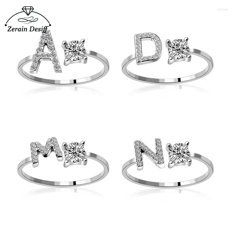 Cluster Rings Zerain Desiff 26 Letters Ring Set English Zircon Open For Women Jewelry Name Gifts Girlfriend
Cluster Rings Zerain Desiff 26 Letters Ring Set English Zircon Open For Women Jewelry Name Gifts Girlfriend