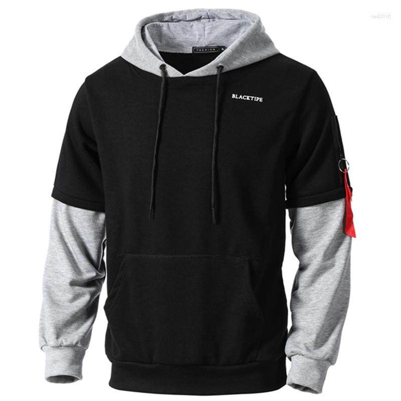 Men's Hoodies 2023 Autumn Sweatshirt Men Hip Hop Patchwork Long Sleeve Pullover Contrast High Quality Q6211, Black
Men's Hoodies 2023 Autumn Sweatshirt Men Hip Hop Patchwork Long Sleeve Pullover Contrast High Quality Q6211, Black