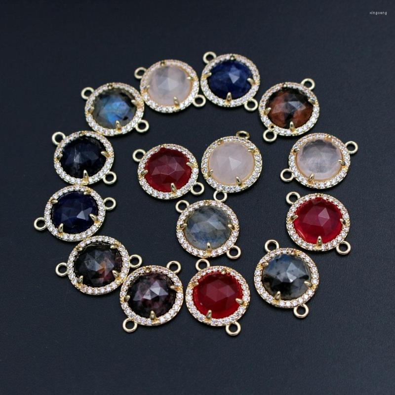 Pendant Necklaces 10pcs Faceted Circle Natural Blue Amazonite Stone Jade CZ Connectors For DIY Necklace Bracelet Earrings Jewelry
Pendant Necklaces 10pcs Faceted Circle Natural Blue Amazonite Stone Jade CZ Connectors For DIY Necklace Bracelet Earrings Jewelry
