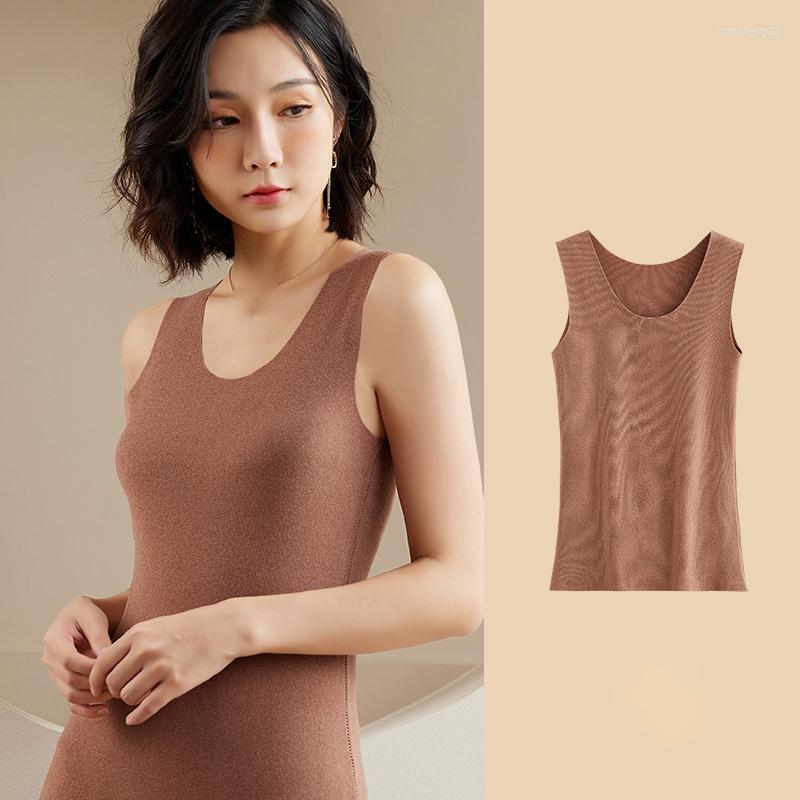 Camisoles & Tanks Winter Thermal Vest Women Warm Tank Tops Solid Color Undershirt Plus Size Strap Camis Sleep Bra Seamless O Neck Crop Top, Black
Camisoles & Tanks Winter Thermal Vest Women Warm Tank Tops Solid Color Undershirt Plus Size Strap Camis Sleep Bra Seamless O Neck Crop Top, Black