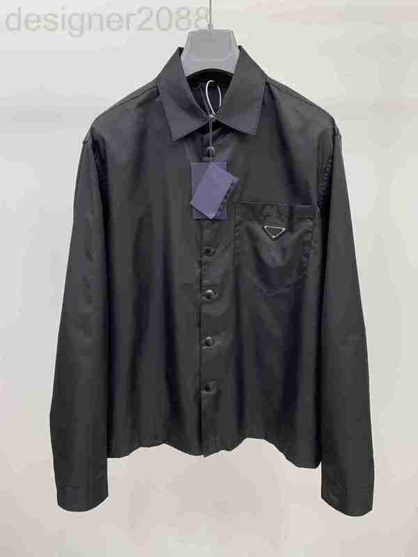 Men' Casual Shirts classic style designer shirt loose edition black high quality eco friendly Nylon pocket stitching design 33NU
Men' Casual Shirts classic style designer shirt loose edition black high quality eco friendly Nylon pocket stitching design 33NU