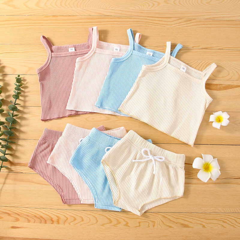 Sets Baby Girls Clothes Set PCS Summer Outfits Suit Sling Plain Color Ribbed Camisole TopsHigh Waist Bowknot Shorts Infant Clothing, Deep pink
Sets Baby Girls Clothes Set PCS Summer Outfits Suit Sling Plain Color Ribbed Camisole TopsHigh Waist Bowknot Shorts Infant Clothing, Deep pink