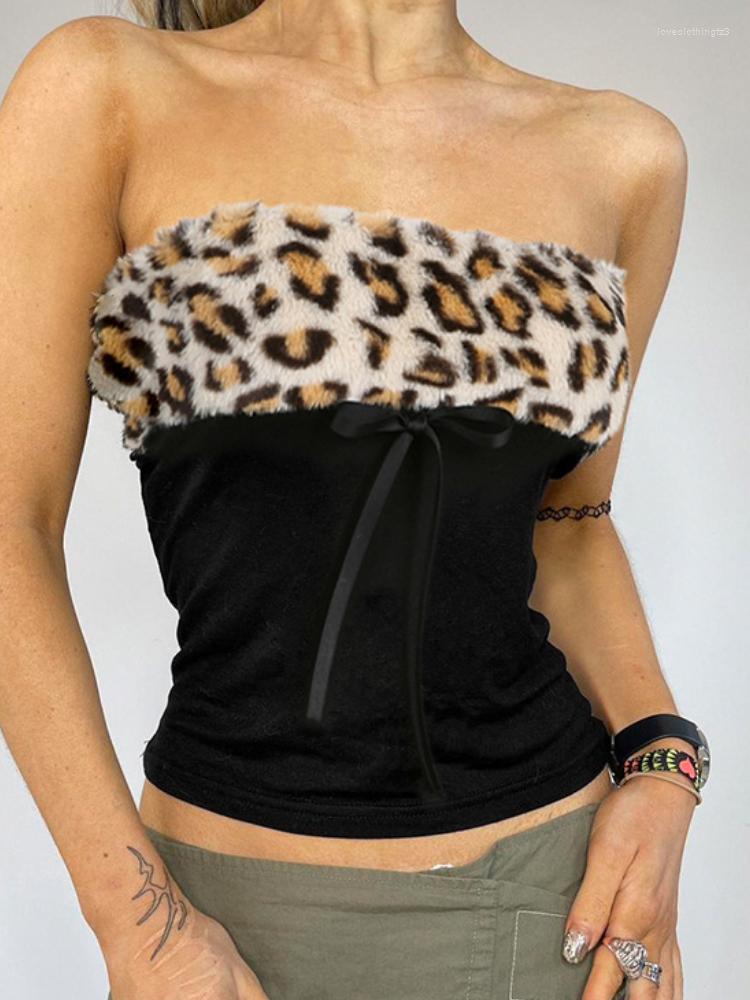 Women' T Shirts Leopard Print Furry Women Tank Top Sleeveless Party Clubwear Stylish Female Strapless Camis Tee Sexy Fashion Outfits, Black
Women' T Shirts Leopard Print Furry Women Tank Top Sleeveless Party Clubwear Stylish Female Strapless Camis Tee Sexy Fashion Outfits, Black