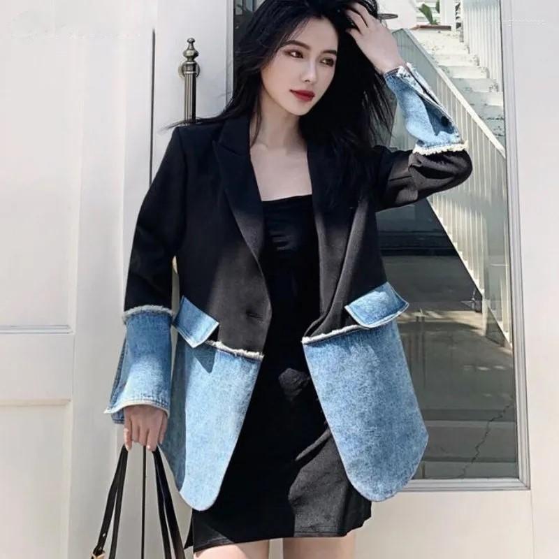Women's Suits 2023 Spliced Blazers Women Baggy Streetwear Blazer Notched Youth College Y2k Clothes Temper Female Coat, Plaid
Women's Suits 2023 Spliced Blazers Women Baggy Streetwear Blazer Notched Youth College Y2k Clothes Temper Female Coat, Plaid