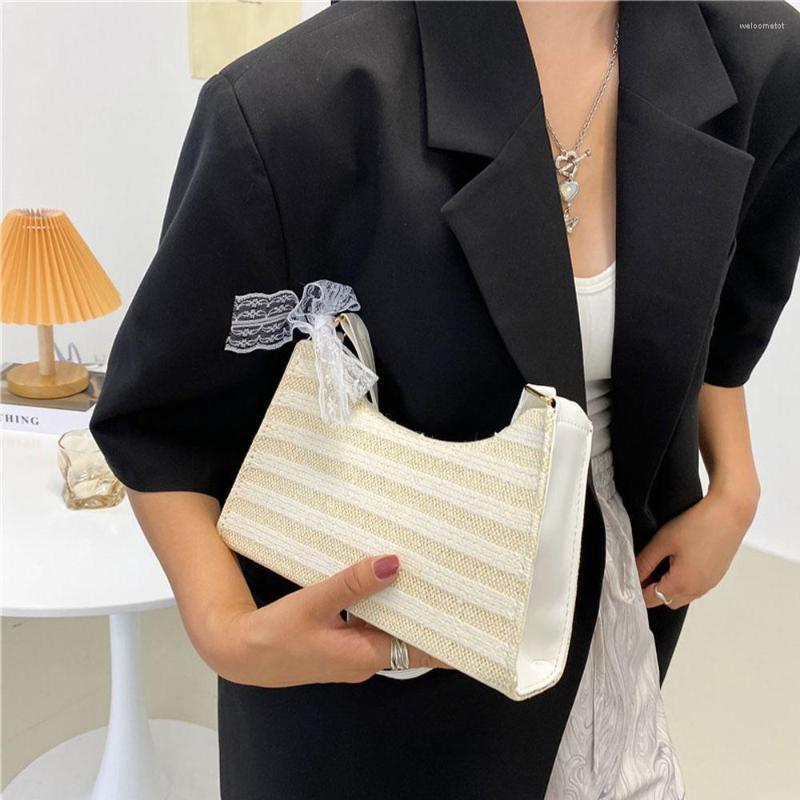 Evening Bags Fashion Street Women's Straw Shoulder Casual Underarm Bag Rattan For Female Lace Handbag Trend Ladies Square Clutch, White 1
Evening Bags Fashion Street Women's Straw Shoulder Casual Underarm Bag Rattan For Female Lace Handbag Trend Ladies Square Clutch, White 1