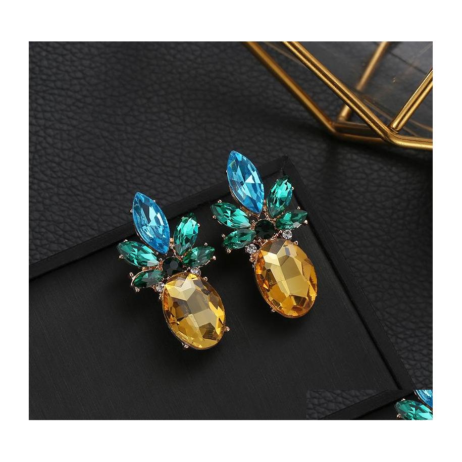 Charm Pineapple Earrings Big Personality Fruit Drop Delivery Jewelry Dhlrj
Charm Pineapple Earrings Big Personality Fruit Drop Delivery Jewelry Dhlrj
