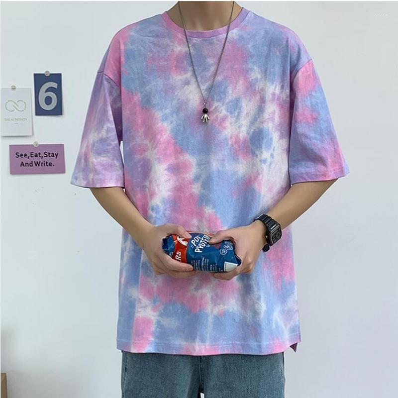 Men's T Shirts Cotton Tie-dyed Shirt Men's Fashion Printing Casual Short-sleeved Men Streetwear Loose Hip Hop Tshirt Mens -2XL, Black
Men's T Shirts Cotton Tie-dyed Shirt Men's Fashion Printing Casual Short-sleeved Men Streetwear Loose Hip Hop Tshirt Mens -2XL, Black