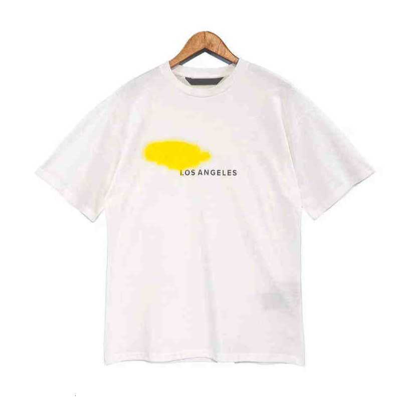 Designer Men's T shirts Tshirt palm palmangel Spray Painted Alphabet Printed Round Neck Short Sleeve Loose Casual Mens and Women's T-shirts Trend yh7
Designer Men's T shirts Tshirt palm palmangel Spray Painted Alphabet Printed Round Neck Short Sleeve Loose Casual Mens and Women's T-shirts Trend yh7