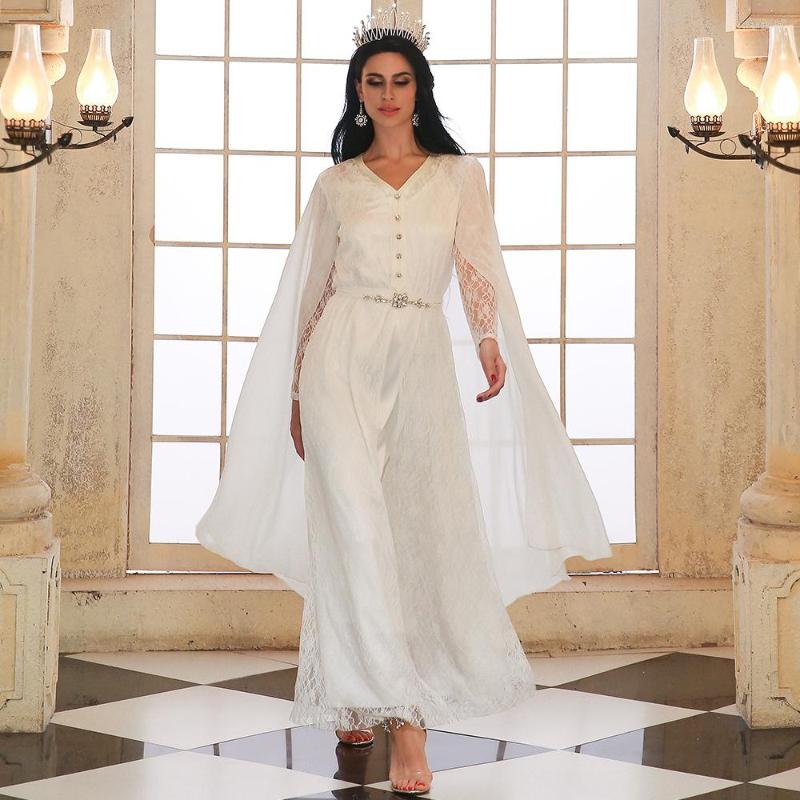 Ethnic Clothing White Lace Diamond Maxi Dress Cape Vintage Evening Party Dresses Abayas For Women Caftan Marocain Hijab Robe Dubai Ramadan
Ethnic Clothing White Lace Diamond Maxi Dress Cape Vintage Evening Party Dresses Abayas For Women Caftan Marocain Hijab Robe Dubai Ramadan