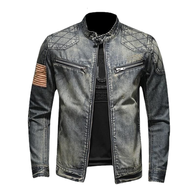 Men's Jackets 2023 Spring and Autumn Clothes For Men Classic Vintage Denim European Biker Outer Jacket 02C 230213, Retro 1
Men's Jackets 2023 Spring and Autumn Clothes For Men Classic Vintage Denim European Biker Outer Jacket 02C 230213, Retro 1