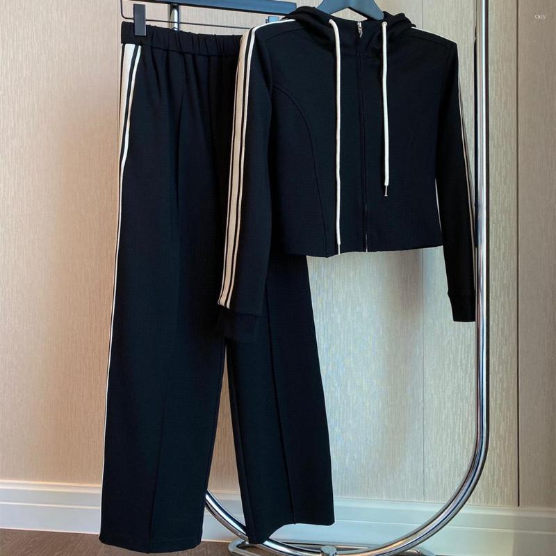 Women' Two Piece Pants Pant Sets Women Spring Autumn Solid Hooded Coat Classical Trendy Loose Fit Female Casual Outfits Clothes, Picture shown
Women' Two Piece Pants Pant Sets Women Spring Autumn Solid Hooded Coat Classical Trendy Loose Fit Female Casual Outfits Clothes, Picture shown