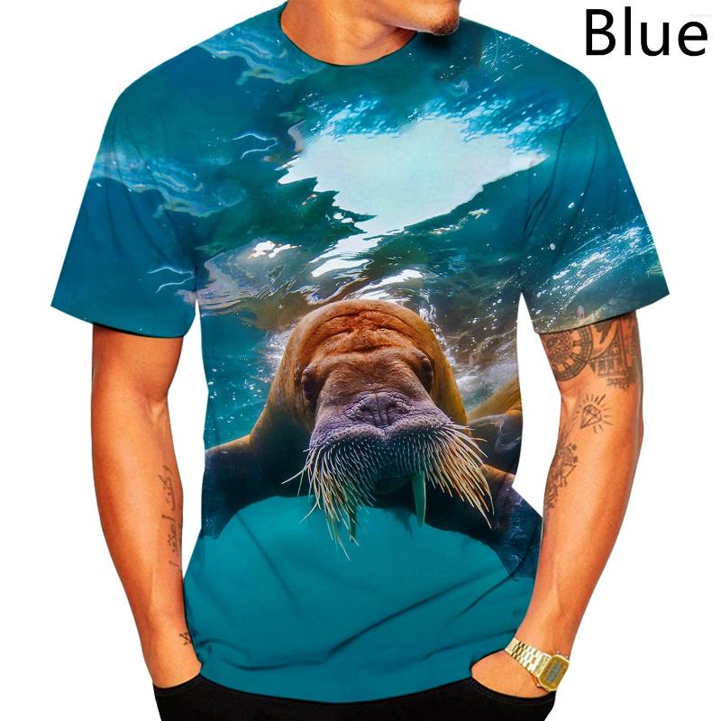 Men's T Shirts Summer Walrus Shirt 3d T-shirt Animal Print Clothes Funny Tshirt
Men's T Shirts Summer Walrus Shirt 3d T-shirt Animal Print Clothes Funny Tshirt
