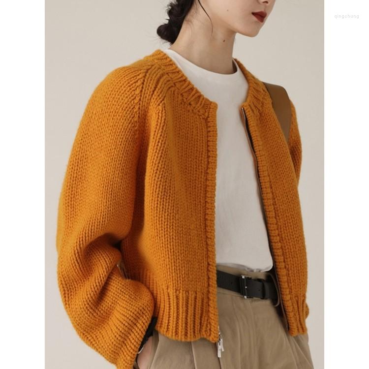 Women's Knits Women's Short Cardigan Outwear Autumn Winter O Neck Zipper Loose Sweater Jacket Lady Casual Solid Color Knitted, Blue
Women's Knits Women's Short Cardigan Outwear Autumn Winter O Neck Zipper Loose Sweater Jacket Lady Casual Solid Color Knitted, Blue