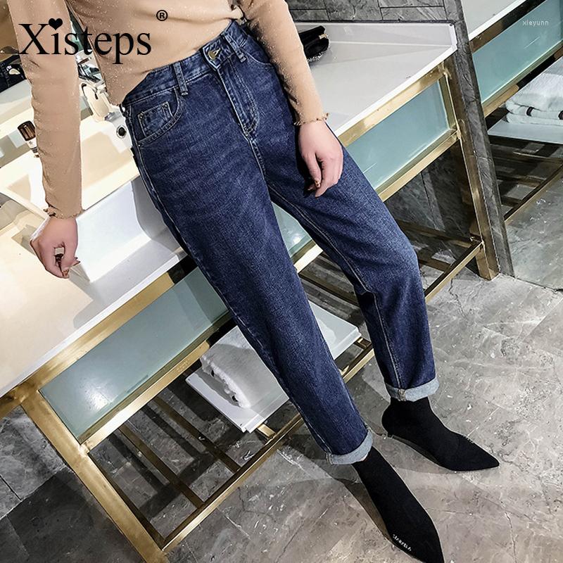 Women's Jeans Xisteps High Wais Women 2023 Autumn Deep Blue Pocket Denim Pants Female Streetwear Skinny Trousers Plus Size
Women's Jeans Xisteps High Wais Women 2023 Autumn Deep Blue Pocket Denim Pants Female Streetwear Skinny Trousers Plus Size
