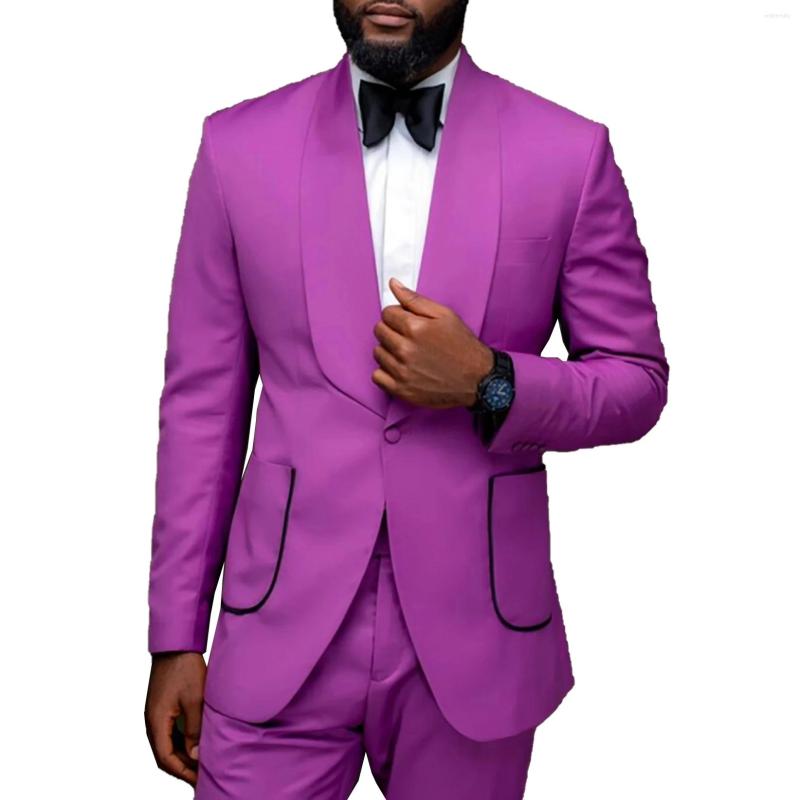Men's Suits Noble Purple Men 2 Pieces Slim Fit Custom Made Mens Wedding Tuxedos For Business Party Groom Costume Homme Blazer Sets, Black
Men's Suits Noble Purple Men 2 Pieces Slim Fit Custom Made Mens Wedding Tuxedos For Business Party Groom Costume Homme Blazer Sets, Black