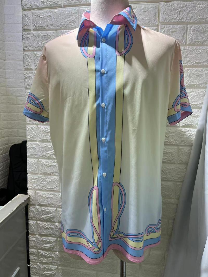 Men's Casual Shirts Cv1372 Fashion Men's 2023 Runway Luxury European Design Party Style Clothing, Sky blue
Men's Casual Shirts Cv1372 Fashion Men's 2023 Runway Luxury European Design Party Style Clothing, Sky blue