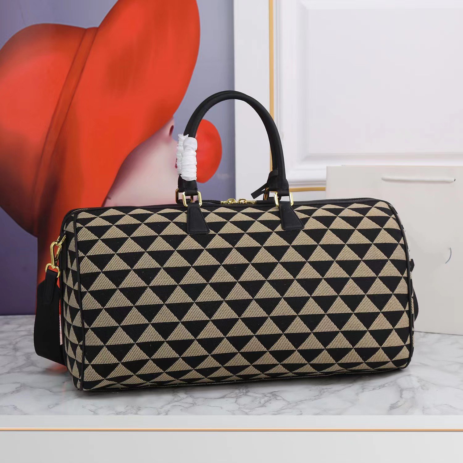 2023 handbag Men's giant luggage luxury designer handbag Women's fast travel bag Large capacity suitcase handbag, 1#
2023 handbag Men's giant luggage luxury designer handbag Women's fast travel bag Large capacity suitcase handbag, 1#