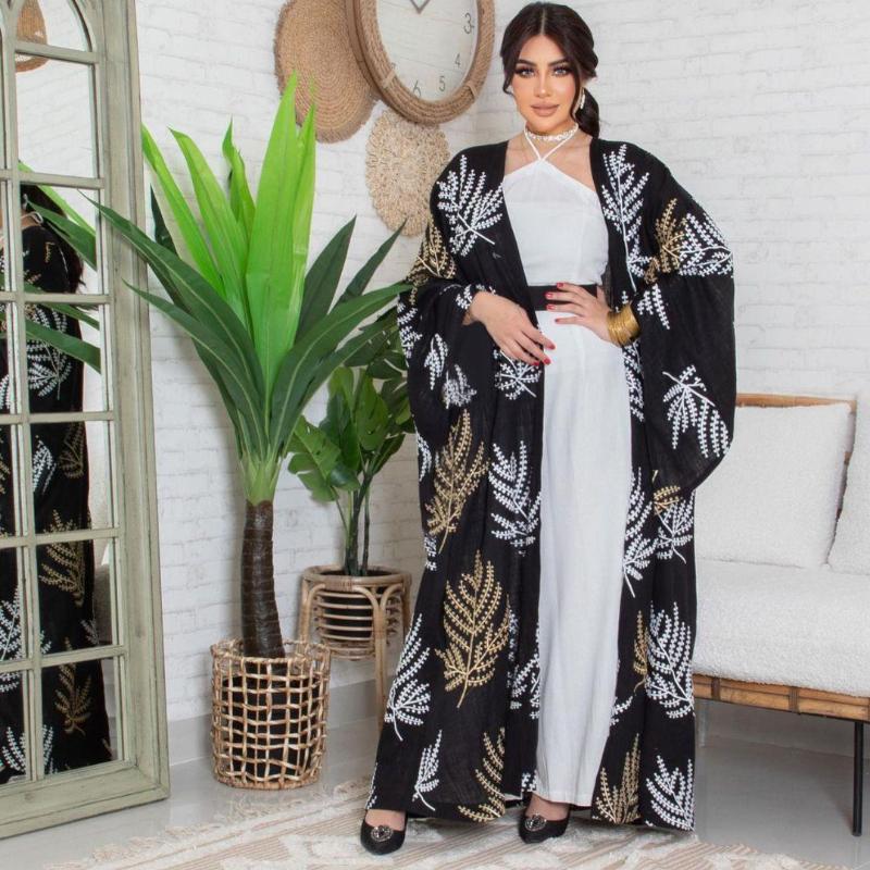 Ethnic Clothing Musulmane Kimono Femme Abaya Dubai Turkey Islam Arabic Muslim Cardigan Long Dress Abayas For Women Kaftan Robe Longue
Ethnic Clothing Musulmane Kimono Femme Abaya Dubai Turkey Islam Arabic Muslim Cardigan Long Dress Abayas For Women Kaftan Robe Longue