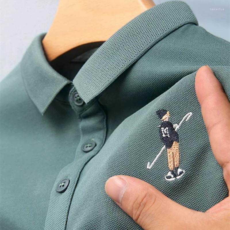 Men's Polos Light Luxury High-end Exquisite Embroidered Polo Shirt Men's 2023 Summer Casual Mercerized Cotton T-shirt Short Sleeve Men, Short sleeve black
Men's Polos Light Luxury High-end Exquisite Embroidered Polo Shirt Men's 2023 Summer Casual Mercerized Cotton T-shirt Short Sleeve Men, Short sleeve black