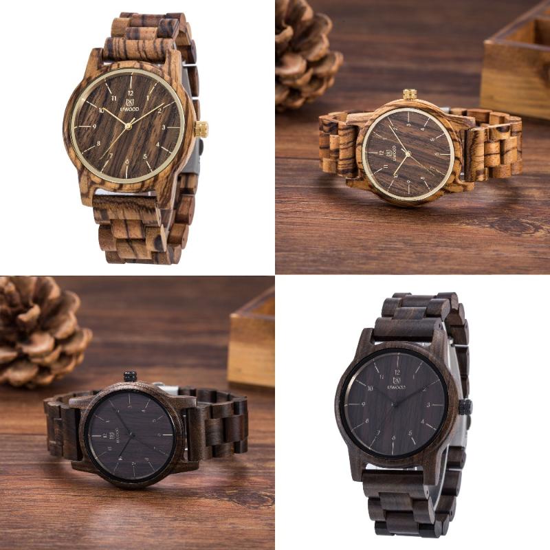 Wristwatches Sell Handmade Men Luxury Natural MUYES Wood Quartz Movement Casual Wooden Relogio Masculino Watches Retro, Black sandal wood
Wristwatches Sell Handmade Men Luxury Natural MUYES Wood Quartz Movement Casual Wooden Relogio Masculino Watches Retro, Black sandal wood