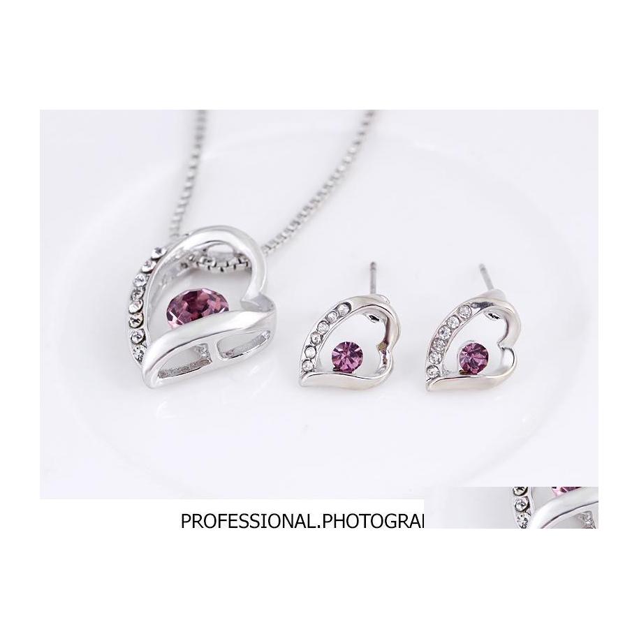 Earrings Necklace Bridesmaid Jewelry Set Wedding Crystal Long Indian African Jewellery Party Sets Drop Delivery Dhz3X, Color
Earrings Necklace Bridesmaid Jewelry Set Wedding Crystal Long Indian African Jewellery Party Sets Drop Delivery Dhz3X, Color