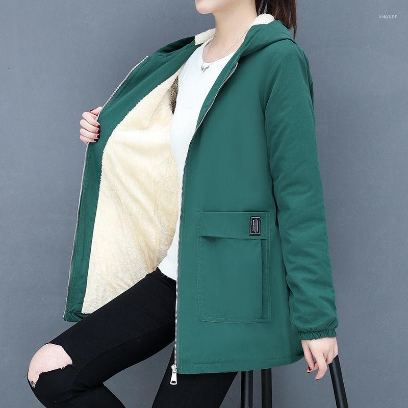 Women's Trench Coats Winter Jacket Women Thick Hooded Cotton Coat Zipper With Large Pocket Windproof Warm Korean Loose Size Windbreaker, Pink
Women's Trench Coats Winter Jacket Women Thick Hooded Cotton Coat Zipper With Large Pocket Windproof Warm Korean Loose Size Windbreaker, Pink
