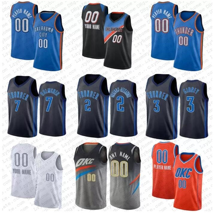 Men Women Youth Oklahoma''City Thunder''Custom 2 Shai Gilgeous-Alexander 3 Josh Giddey 5 Luguentz Dort 8 Jalen Williams Basketball Jerseys, Colour 
Men Women Youth Oklahoma''City Thunder''Custom 2 Shai Gilgeous-Alexander 3 Josh Giddey 5 Luguentz Dort 8 Jalen Williams Basketball Jerseys, Colour