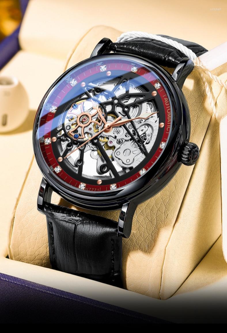 Wristwatches 2023 Fashion Watches Automatic Man Waterproof Mechanical Hollow Flywheel Men's Watch Wristwatch
Wristwatches 2023 Fashion Watches Automatic Man Waterproof Mechanical Hollow Flywheel Men's Watch Wristwatch