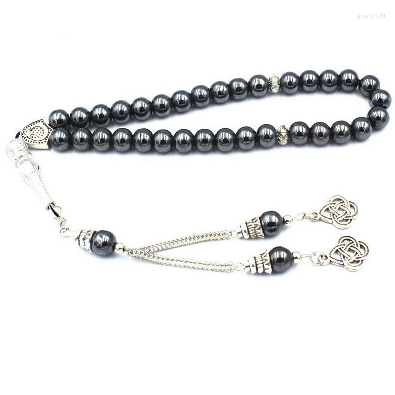 Strand Islamic Tasbih Muslim Rosary Beads 33 Prayer For Men Bracelet Accessory Black Hematite Stone Handmade Turkey
Strand Islamic Tasbih Muslim Rosary Beads 33 Prayer For Men Bracelet Accessory Black Hematite Stone Handmade Turkey