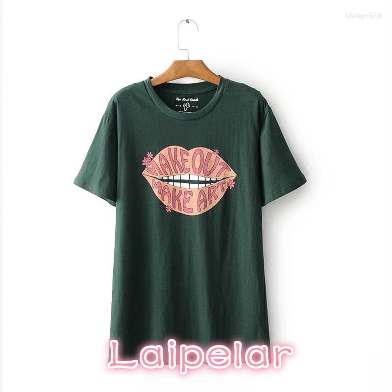 Women' T Shirts Funny Kawaii Big Mouth Print Shirt Women Top Short Sleeve O-neck Fashion Casual Green Tees Summer Tops Korean Tee, Gray
Women' T Shirts Funny Kawaii Big Mouth Print Shirt Women Top Short Sleeve O-neck Fashion Casual Green Tees Summer Tops Korean Tee, Gray