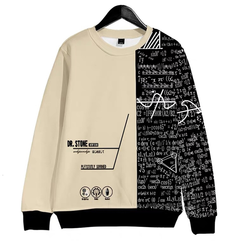 Men s Hoodies Sweatshirts Dr STONE Japan Anime Print 3d Pullover Men Women Capless Tops Long Sleeve O neck Boy Girl Hoodie Streetwear 230213, Beige
Men s Hoodies Sweatshirts Dr STONE Japan Anime Print 3d Pullover Men Women Capless Tops Long Sleeve O neck Boy Girl Hoodie Streetwear 230213, Beige