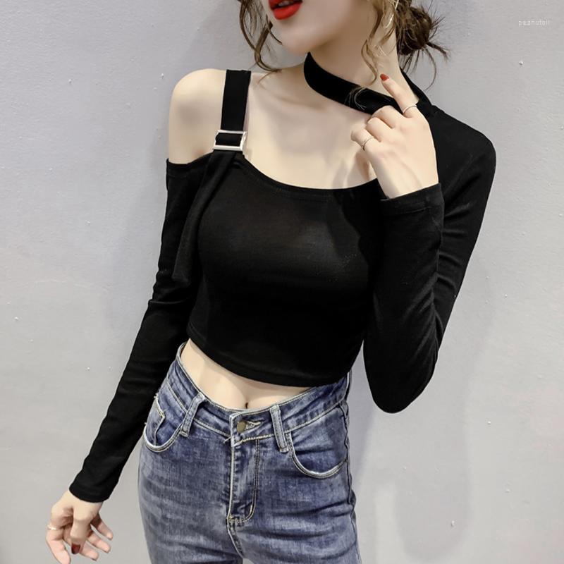 Women' T Shirts Long Sleeve T-shirts Womens Designers Slim Irregular Cut Out Crop Top Shirt Women Sexy Off Shoulder Backless Bottoming Tee, Black
Women' T Shirts Long Sleeve T-shirts Womens Designers Slim Irregular Cut Out Crop Top Shirt Women Sexy Off Shoulder Backless Bottoming Tee, Black
