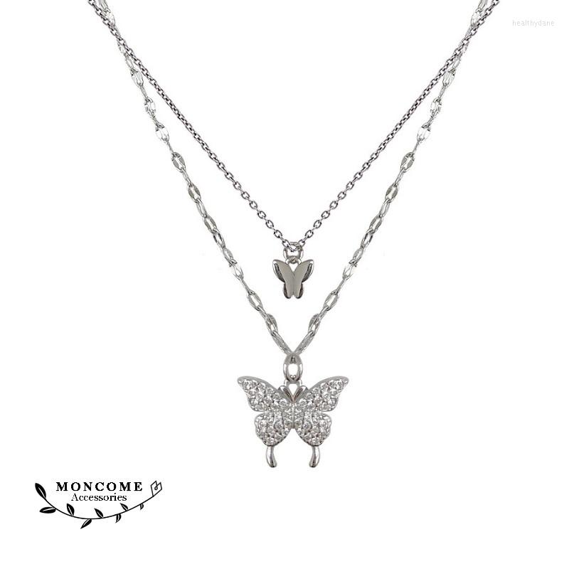 Choker Butterfly Necklaces For Women Vintage Crystal Double Layer Clavicle Chain Dainty Pendants Wedding Party Gift Jewelry
Choker Butterfly Necklaces For Women Vintage Crystal Double Layer Clavicle Chain Dainty Pendants Wedding Party Gift Jewelry