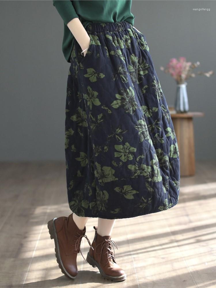 Skirts QPFJQD 2023 Female Retro Flower Printing Cotton Linen Skirt Original Women Loose Floor-Length Casual Long Elastic Waist, Black
Skirts QPFJQD 2023 Female Retro Flower Printing Cotton Linen Skirt Original Women Loose Floor-Length Casual Long Elastic Waist, Black