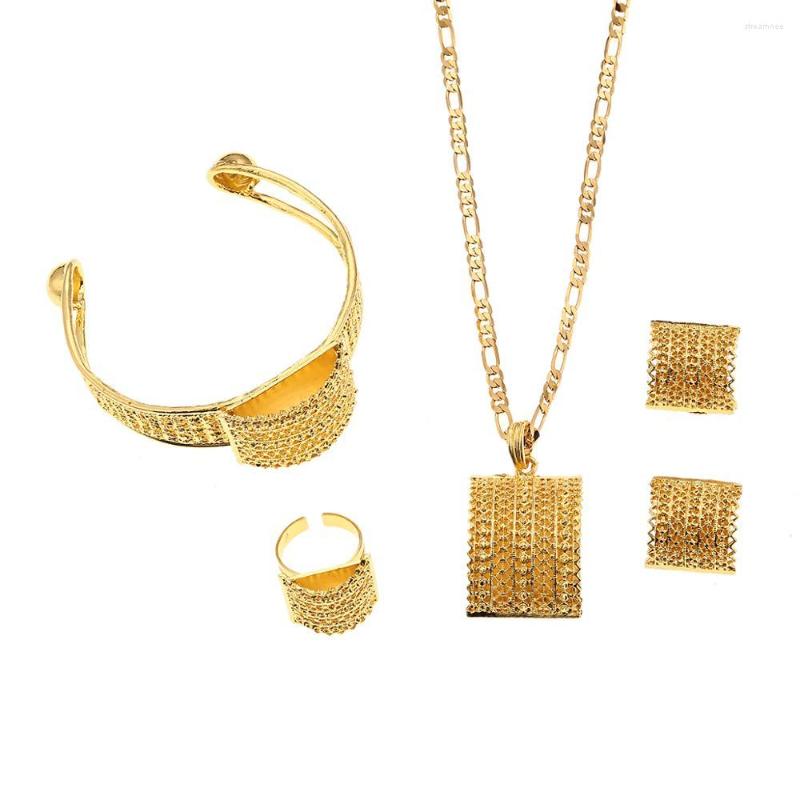 Necklace Earrings Set Gold Color Ethiopian African Jewelry For Ethiopia Women Gift, Picture shown
Necklace Earrings Set Gold Color Ethiopian African Jewelry For Ethiopia Women Gift, Picture shown