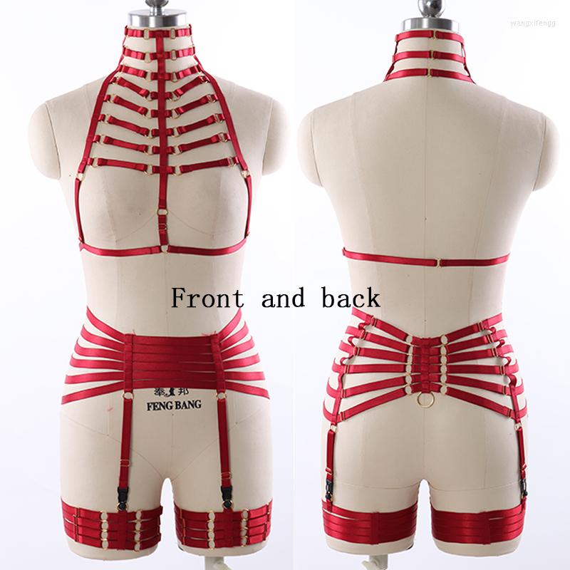 Garters Sexy Red Lingerie Harness Women Bondage Set Pastel Goth Leg Garter Belt Rave Body Fetish Pole Dance Cage Bra, S0026
Garters Sexy Red Lingerie Harness Women Bondage Set Pastel Goth Leg Garter Belt Rave Body Fetish Pole Dance Cage Bra, S0026