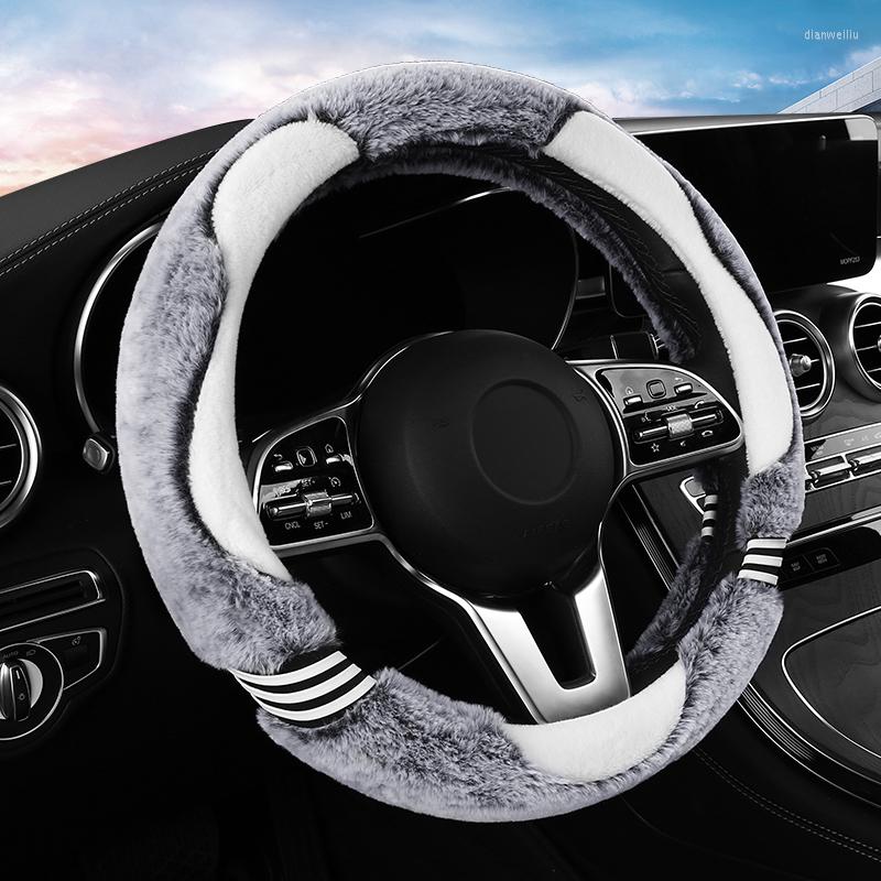 Steering Wheel Covers Car Anti-Slip 37-38cm Winter Plush Auto Steering-wheel Cover Car-styling Protective
Steering Wheel Covers Car Anti-Slip 37-38cm Winter Plush Auto Steering-wheel Cover Car-styling Protective