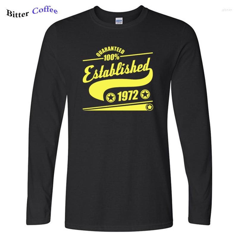 Men's T Shirts Fashion Autumn Established In 1972 Shirt Male Coming Tshirt Home Wear Normal Loose T-Shirts Man Long Sleeve Clothing, 12
Men's T Shirts Fashion Autumn Established In 1972 Shirt Male Coming Tshirt Home Wear Normal Loose T-Shirts Man Long Sleeve Clothing, 12