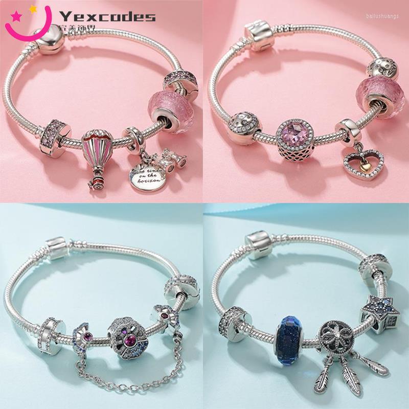 Charm Bracelets Yexcodes European Bicolor Home Tassel Glass Beaded Bracelet Women's DIY Birthday Gift For Friend Female
Charm Bracelets Yexcodes European Bicolor Home Tassel Glass Beaded Bracelet Women's DIY Birthday Gift For Friend Female