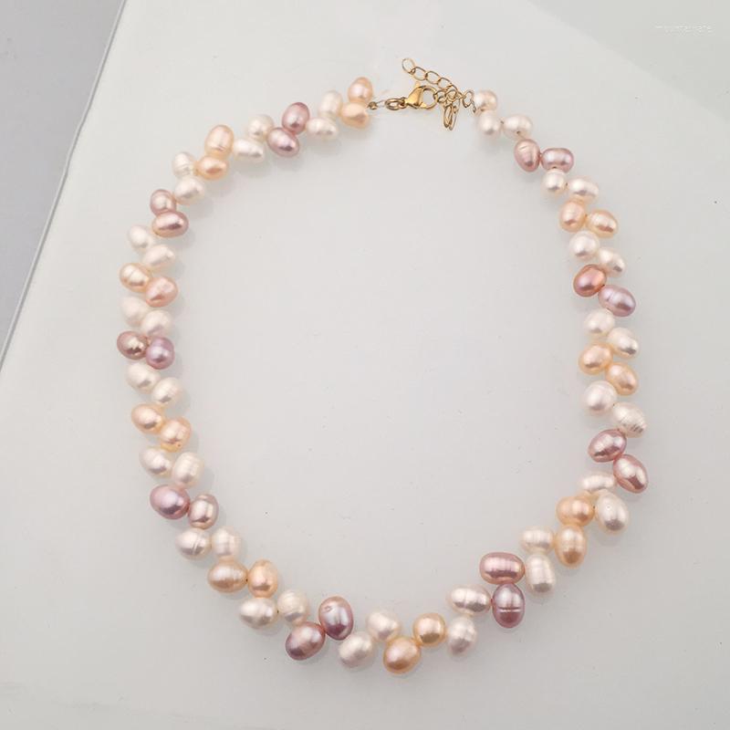 Choker Colourful Staggered Beaded Pearl Necklace Heart-shaped Pendant Short Women High Quality Party Wedding Trendy Jewelry
Choker Colourful Staggered Beaded Pearl Necklace Heart-shaped Pendant Short Women High Quality Party Wedding Trendy Jewelry
